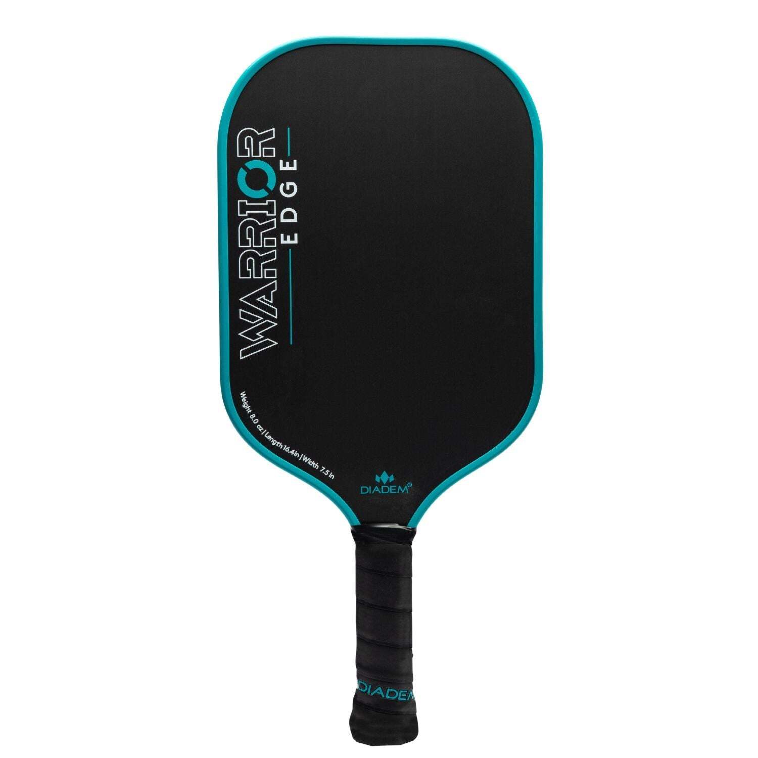Diadem Warrior Edge Pickleball Paddle, Black/Teal